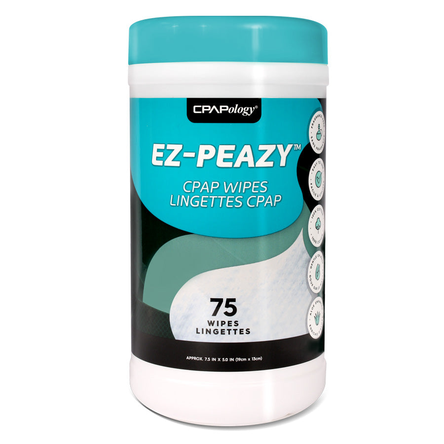 CPAPology EZ-Peazy Mask Wipes (Unscented)